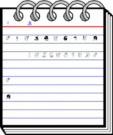 BirthdayDigits Regular Font
