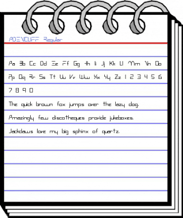 ADENCLIFF Regular Font