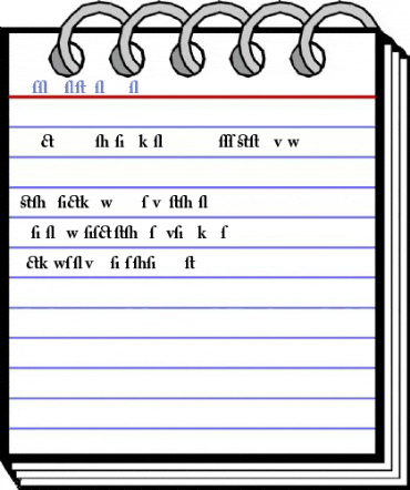 ACaslon AltBold Regular Font