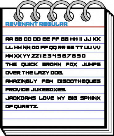Revenant Regular Font