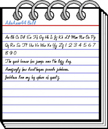 AdriAnna44 Bold Font