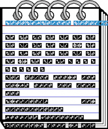 AeroGapBricks Regular Font