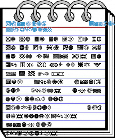 African Ornaments Regular Font