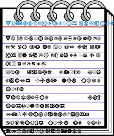 AfricanSymbols Regular Font
