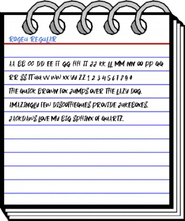Rogeu Regular Font