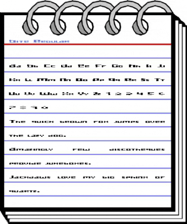 Bite Regular Font