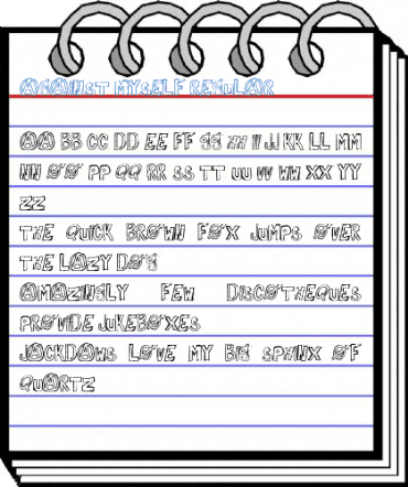 against myself Regular Font