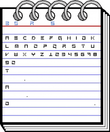 BitSpace Regular 5pts Font