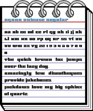 AGRAR Unicase Regular Font