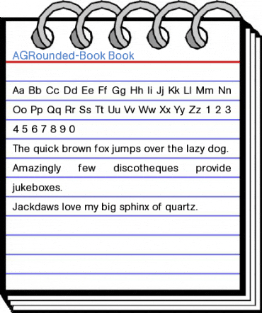 AGRounded-Book Book Font