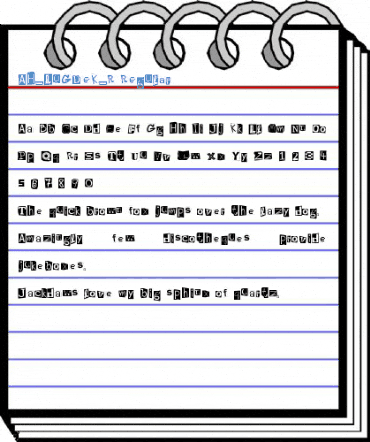 AH_LuGDeK_R Regular Font