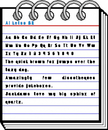 AI kelso BL Font