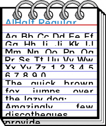 AIHalf Regular Font