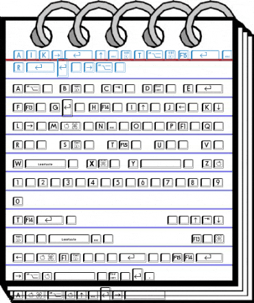 AIKleinsTasten Regular Font