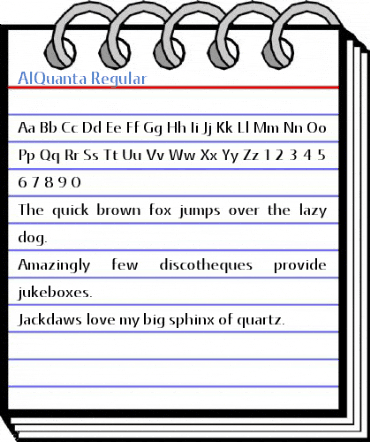 AIQuanta Regular Font