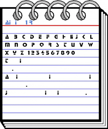 Airliner 1 Regular Font