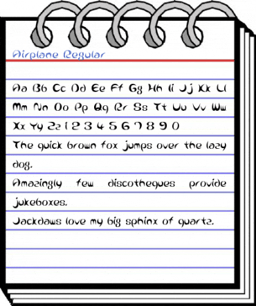 Airplane Regular Font