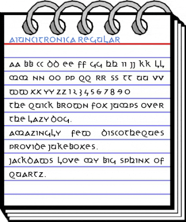 AIUnciTronica Regular Font