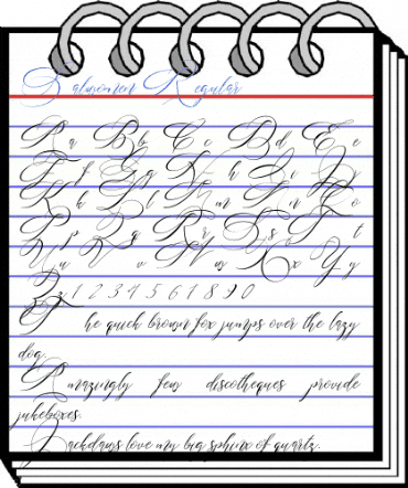 Salwomen Regular Font
