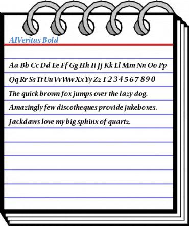AIVeritas Bold Font