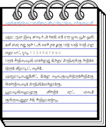 AkrutiTmlDalapati Normal Font