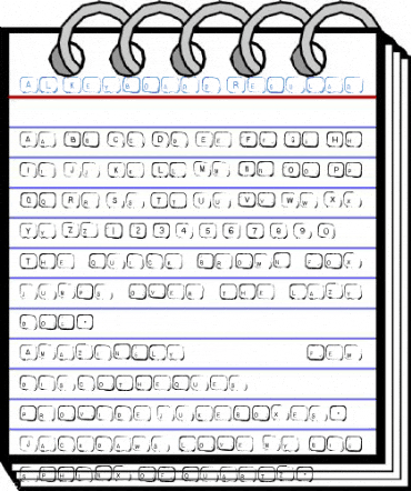 AL Keyboard Regular Font