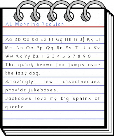AL Morning Regular Font