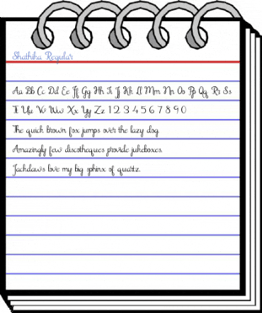 Shathika Regular Font
