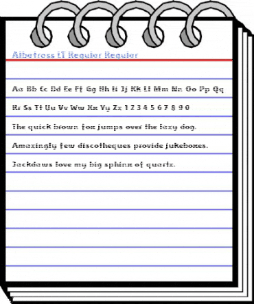 Albatross LT Regular Regular Font