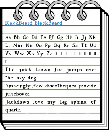 BlackBeard BlackBeard Font