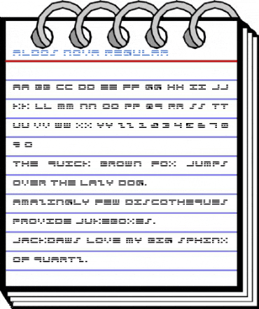 Aldos Nova Regular Font