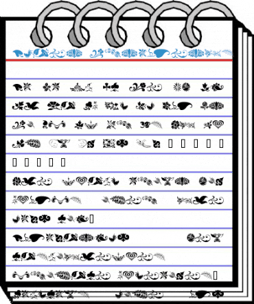 Alien Ornaments Font