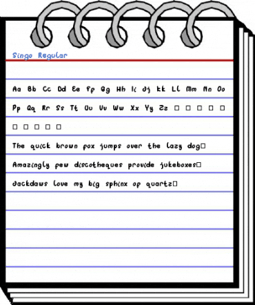 Singo Regular Font