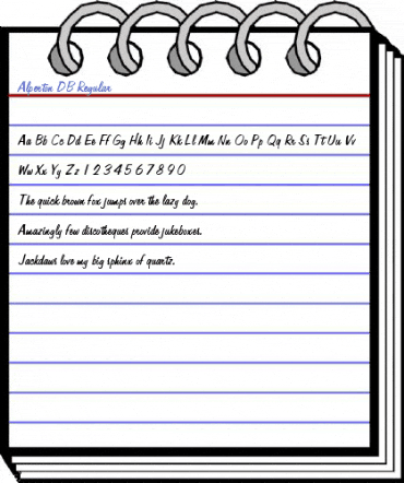 Alperton DB Regular Font