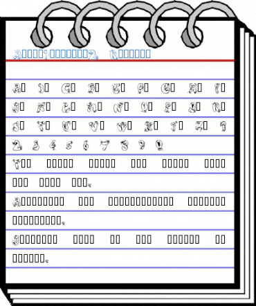 AlphaBalloons2 Regular Font