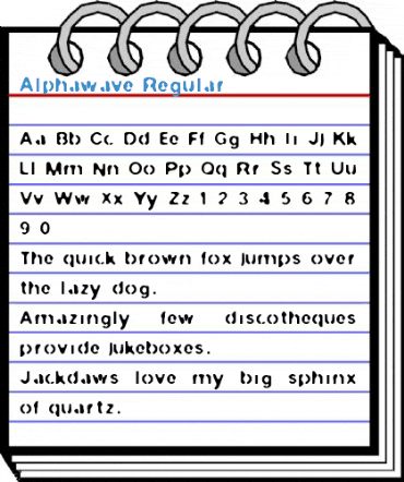 Alphawave Regular Font