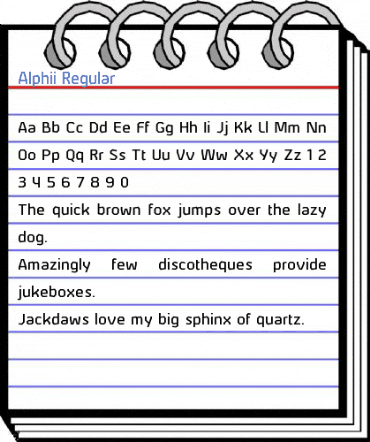 Alphii Regular Font