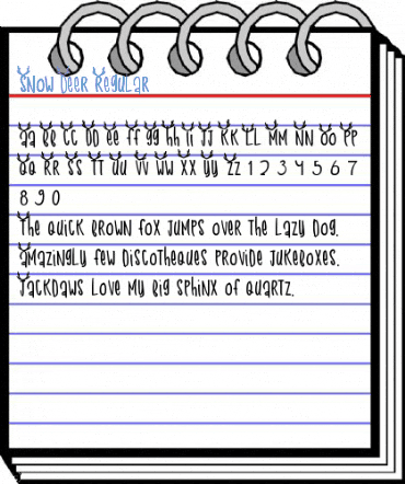 Snow Deer Regular Font