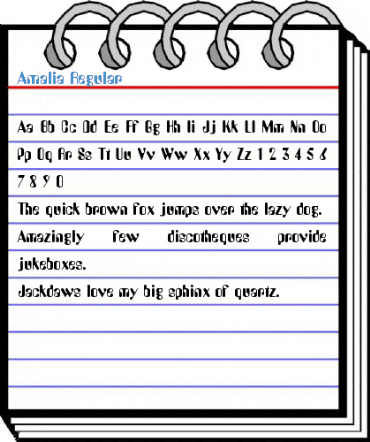 Amalia Regular Font