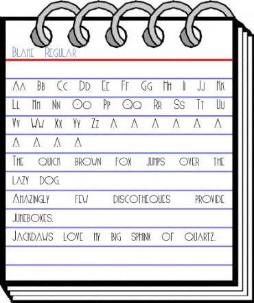 Blake Regular Font