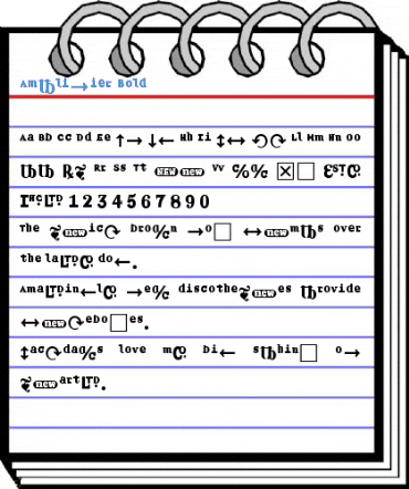 Amplifier Bold Font
