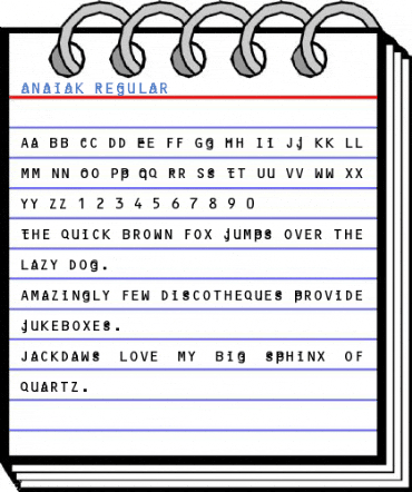 anaiak Regular Font