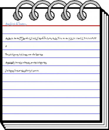 Anarchistic No leaders.. Font