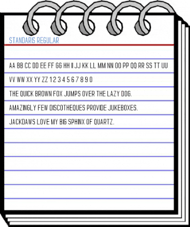 Standaris Regular Font
