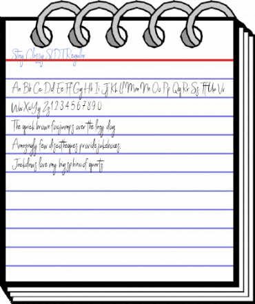 Stay Classy SLDT Regular Font
