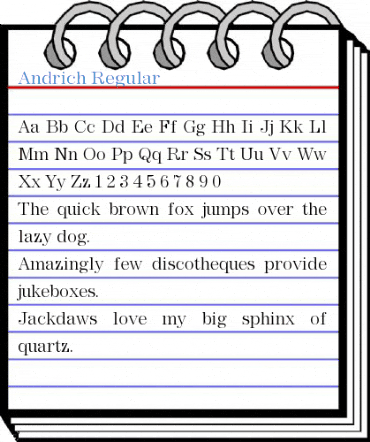Andrich Font