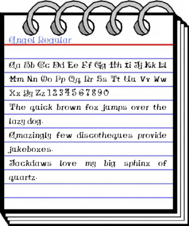 Angel Regular Font