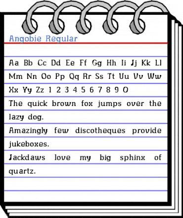 Angobie Regular Font