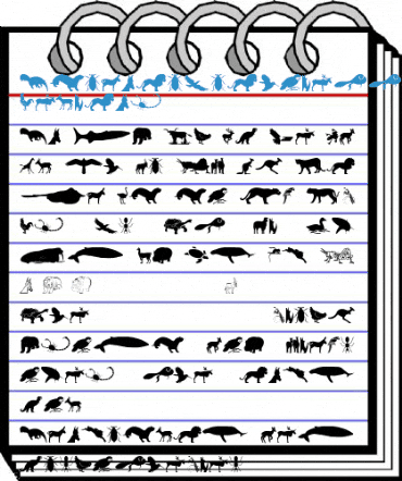 AnimaliSilhouetti Regular Font