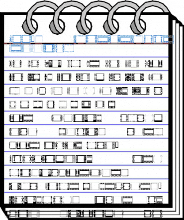 Ann's FriezeFrame One Regular Font